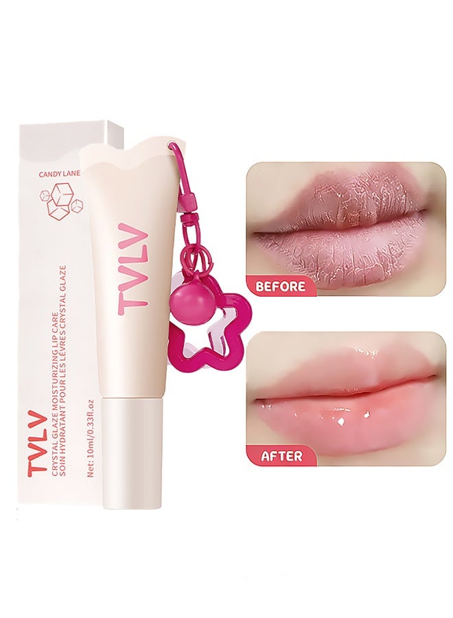 TVLV Winter and Autumn Moisturizing Anti-Dry Cracking Lip Balm Waterproof and Non-Color-Transfer Lipstick Moisturizing, Illuminating, Highlighting Lip Gloss 01# CANDY LANE - Image 1